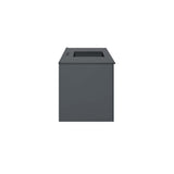 Bellamy 48" Single Sink Bathroom Vanity in Gray Black