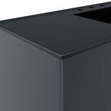 Bellamy 48" Single Sink Bathroom Vanity in Gray Black