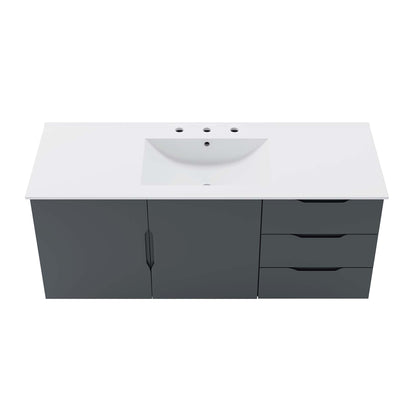 Vitality 48" Single Sink Bathroom Vanity by Furniture For America