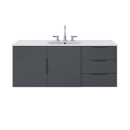 Vitality 48" Single Sink Bathroom Vanity by Furniture For America