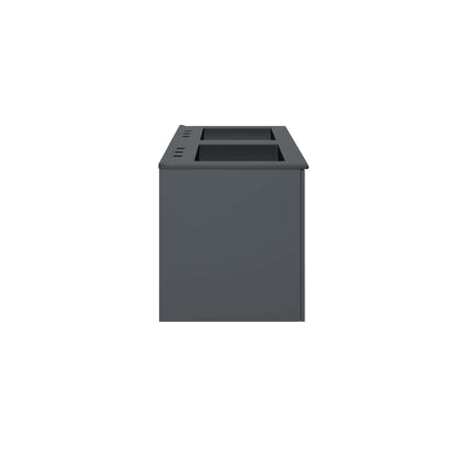 Vitality 48" Double Sink Bathroom Vanity by Furniture For America
