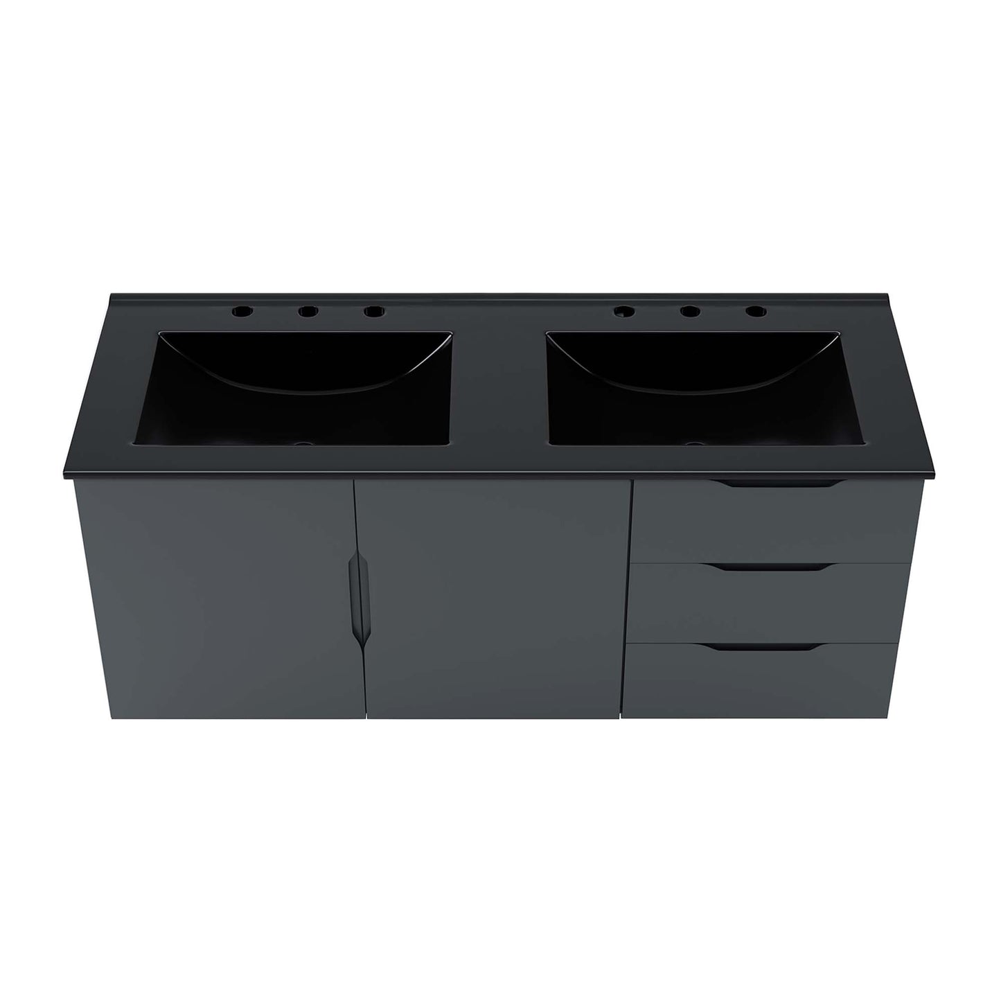 Vitality 48" Double Sink Bathroom Vanity by Furniture For America