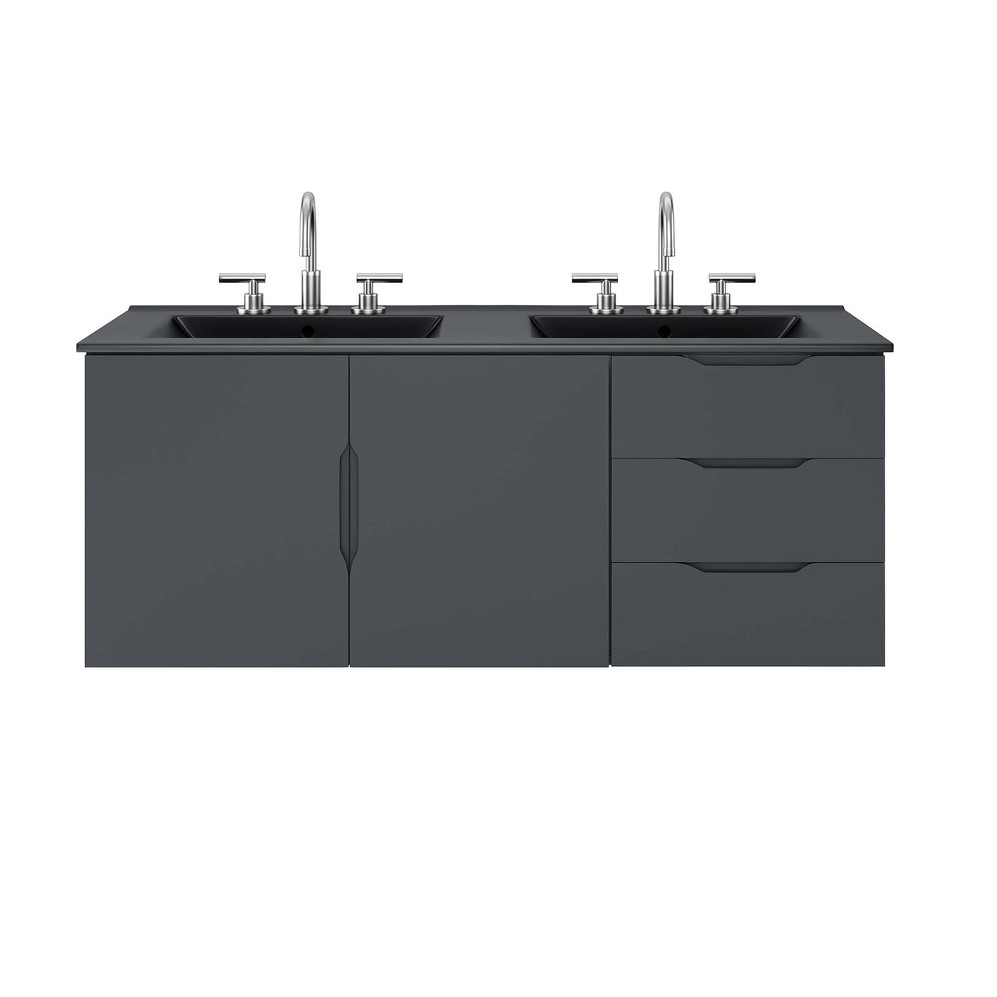 Vitality 48" Double Sink Bathroom Vanity by Furniture For America