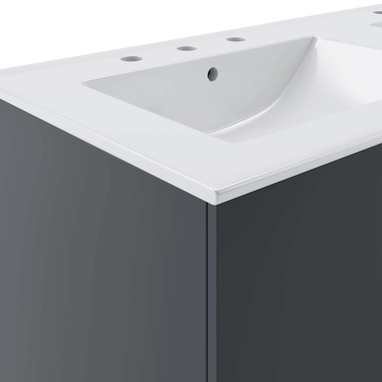 Vitality 48" Double Sink Bathroom Vanity by Furniture For America