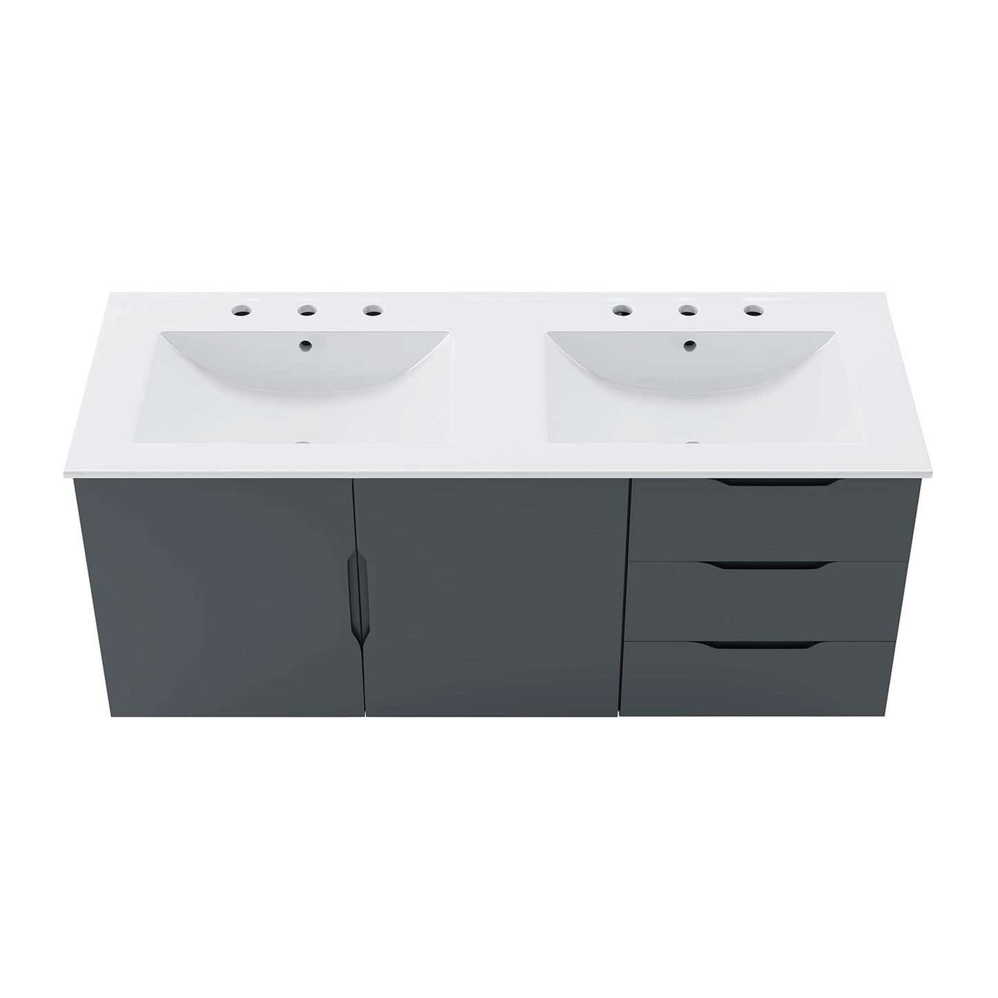 Vitality 48" Double Sink Bathroom Vanity by Furniture For America