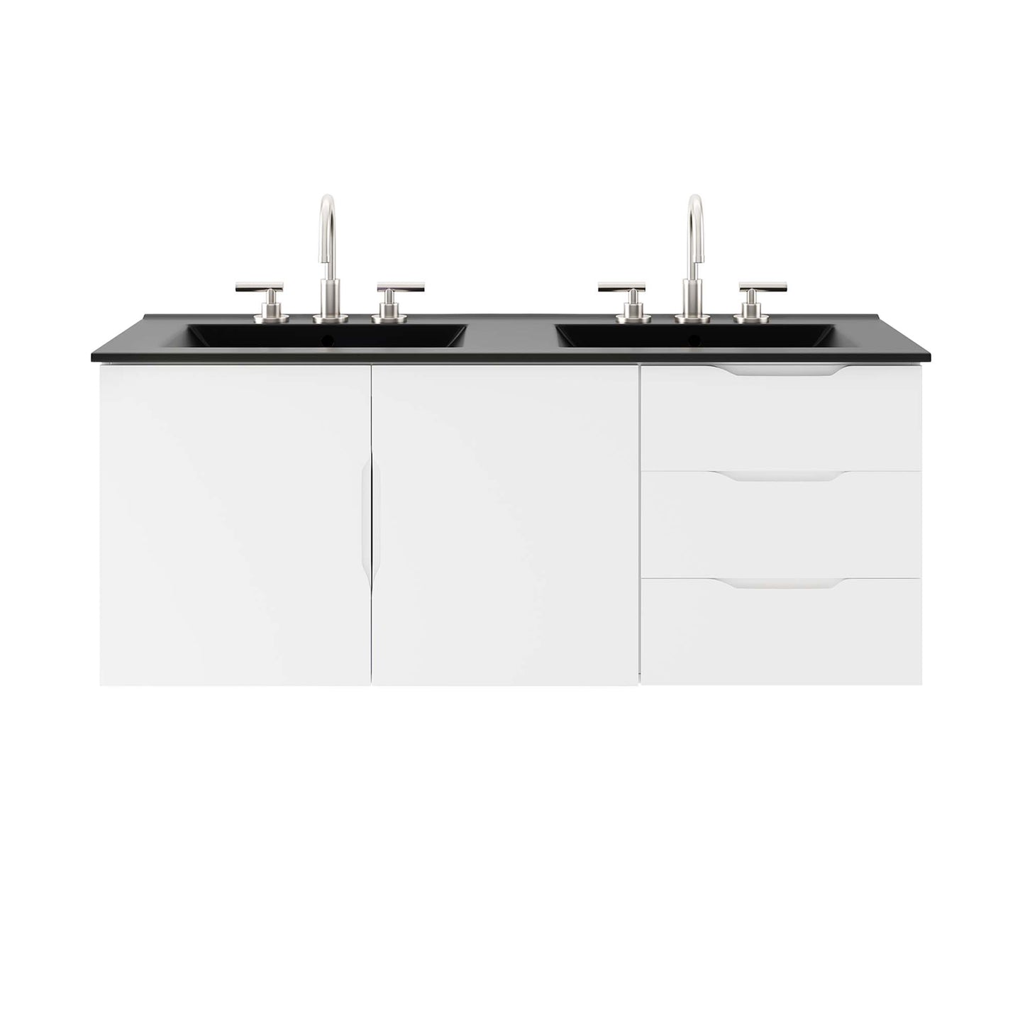 Vitality 48" Double Sink Bathroom Vanity by Furniture For America