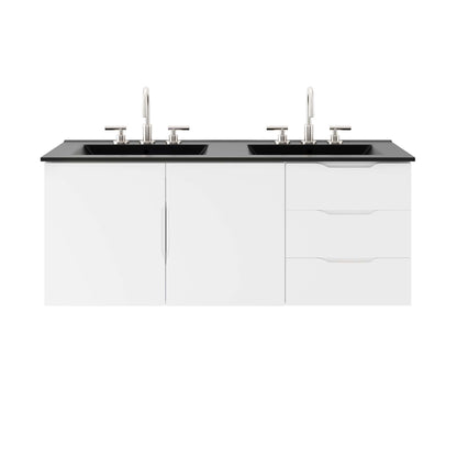 Vitality 48" Double Sink Bathroom Vanity by Furniture For America
