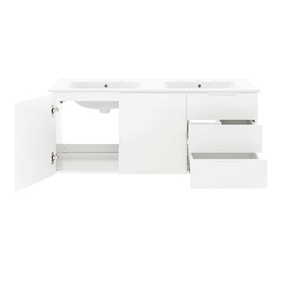 Vitality 48" Double Sink Bathroom Vanity by Furniture For America