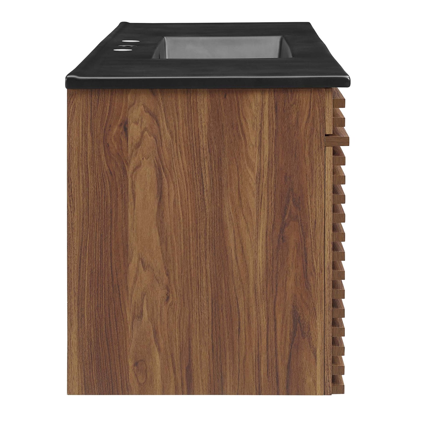 Render 48" Wall-Mount Bathroom Vanity by Furniture For America