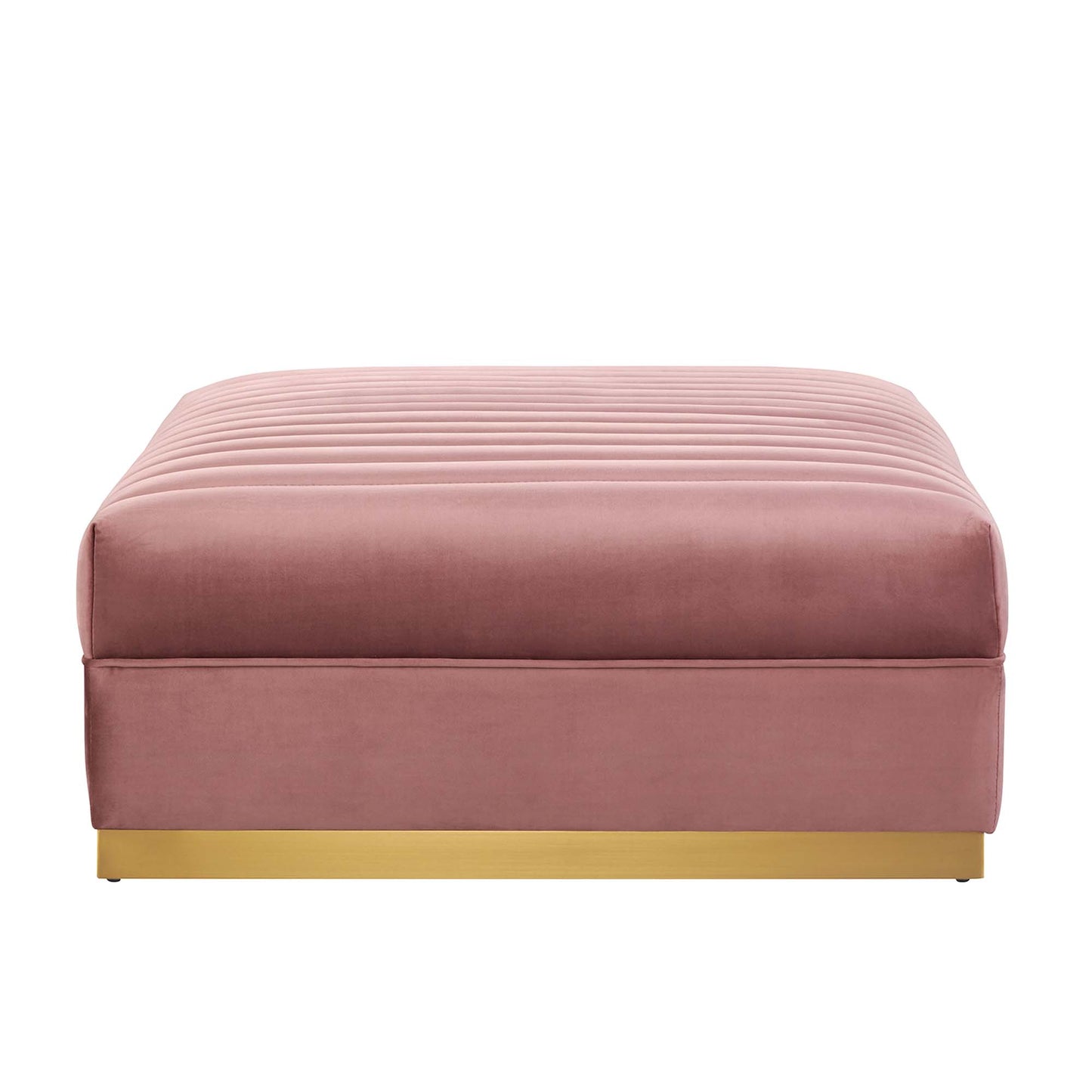 Sanguine 4-Piece Channel Tufted Performance Velvet Modular Sectional Sofa by Furniture for America
