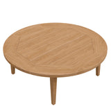 Blake 6-Piece Teak Wood Outdoor Patio Set in Natural Light Brown