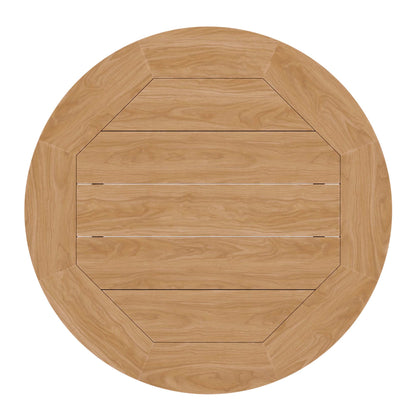 Brisbane 3-Piece Teak Wood Outdoor Patio Set by Furniture For America