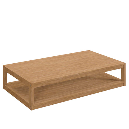 Carlsbad 6-Piece Teak Wood Outdoor Patio Set in Natural Navy