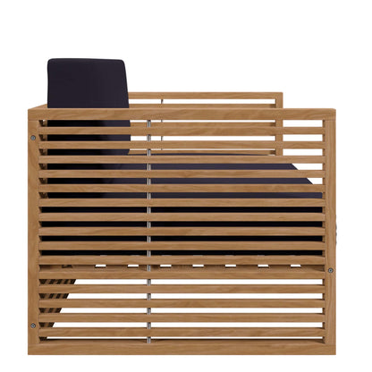 Carlsbad 6-Piece Teak Wood Outdoor Patio Set by Furniture For America