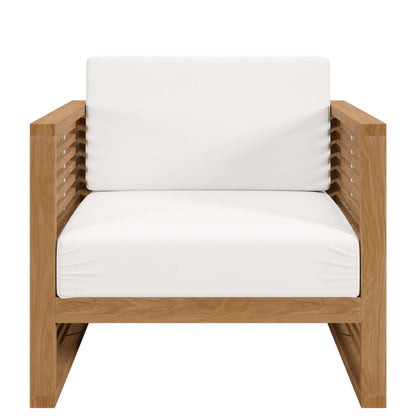 Carlsbad 6-Piece Teak Wood Outdoor Patio Set by Furniture For America