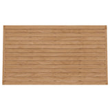 Avery 3-Piece Teak Wood Outdoor Patio Set in Natural White