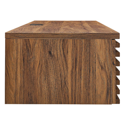 Render Wall Mount Wood Office Desk by Furniture for America