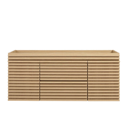 Render 48" Single Sink Compatible (Not Included) Bathroom Vanity Cabinet by Furniture For America