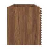 Vera 48" Single Sink Compatible (Not Included) Bathroom Vanity Cabinet in Walnut