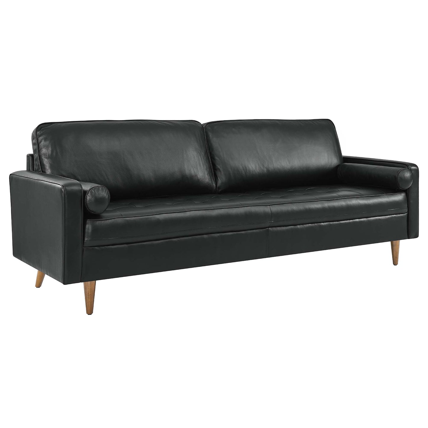 Valour 88" Leather Sofa by Furniture for America