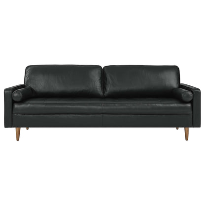 Valour 88" Leather Sofa by Furniture for America