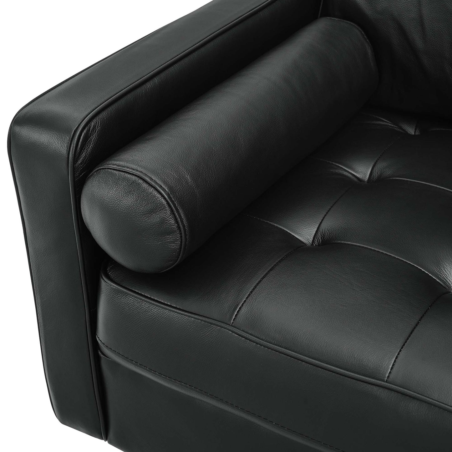 Valour 88" Leather Sofa by Furniture for America
