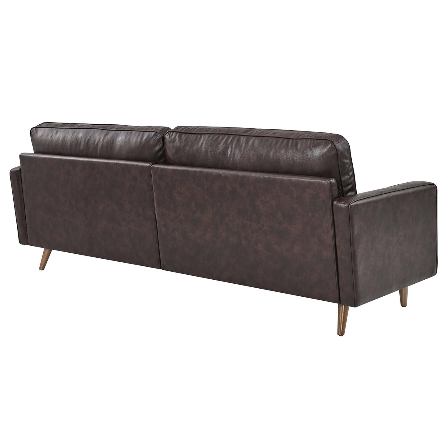 Valour 88" Leather Sofa by Furniture for America