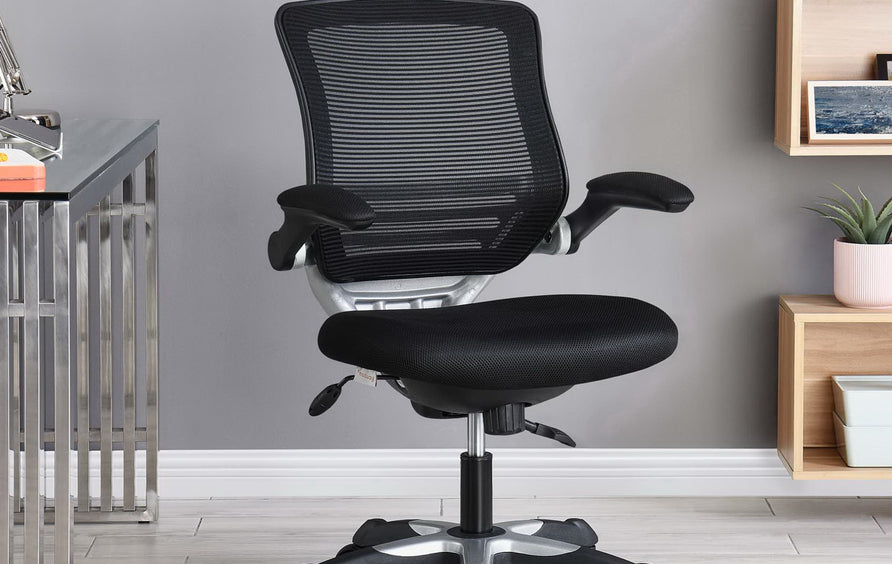 Pillar Mesh Office Chair in Black
