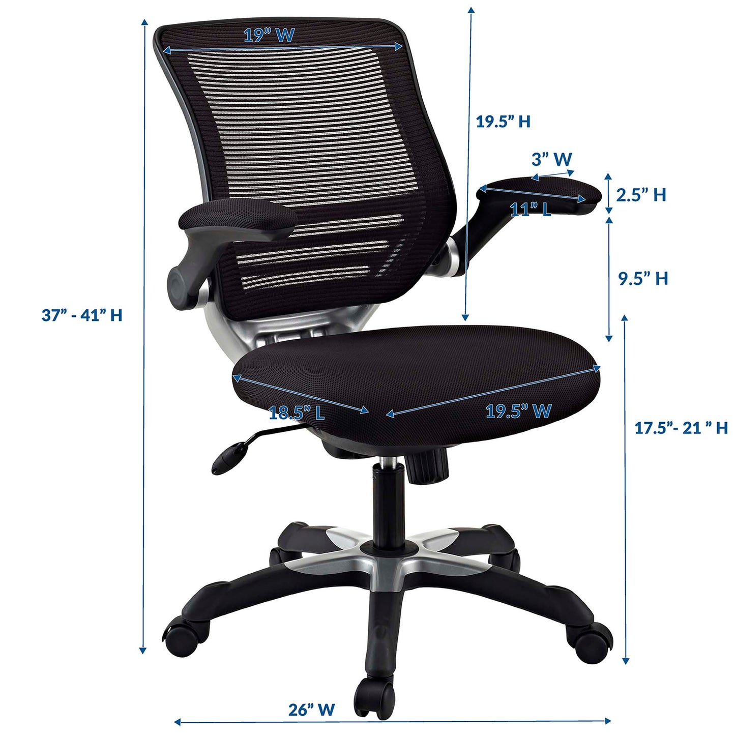 Edge Mesh Office Chair by Furniture for America