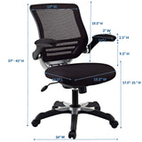 Pillar Mesh Office Chair in Black