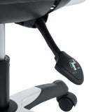Pillar Vinyl Office Chair in Black