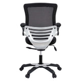 Pillar Vinyl Office Chair in Black