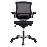 Pillar Vinyl Office Chair in Black