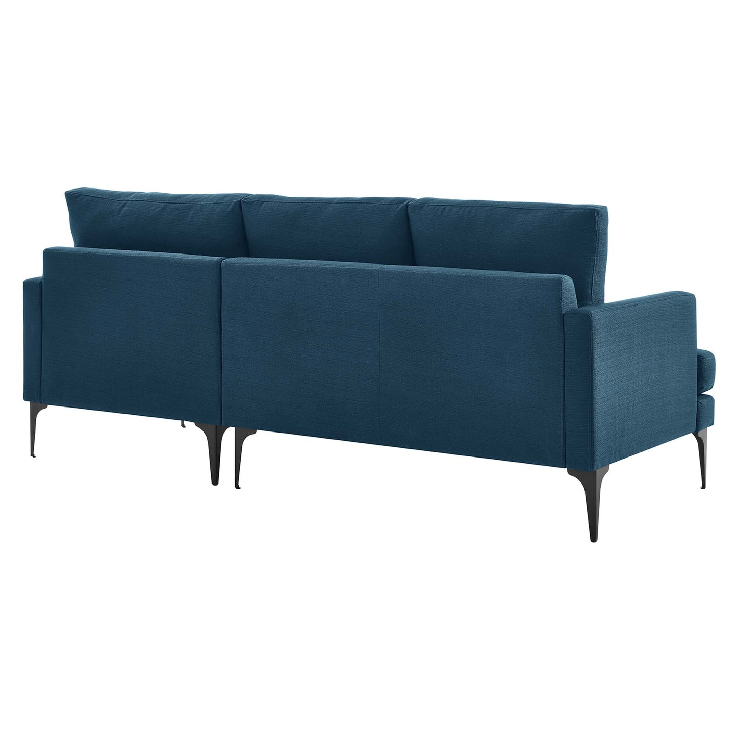 Evermore Right-Facing Upholstered Fabric Sectional Sofa by Furniture for America