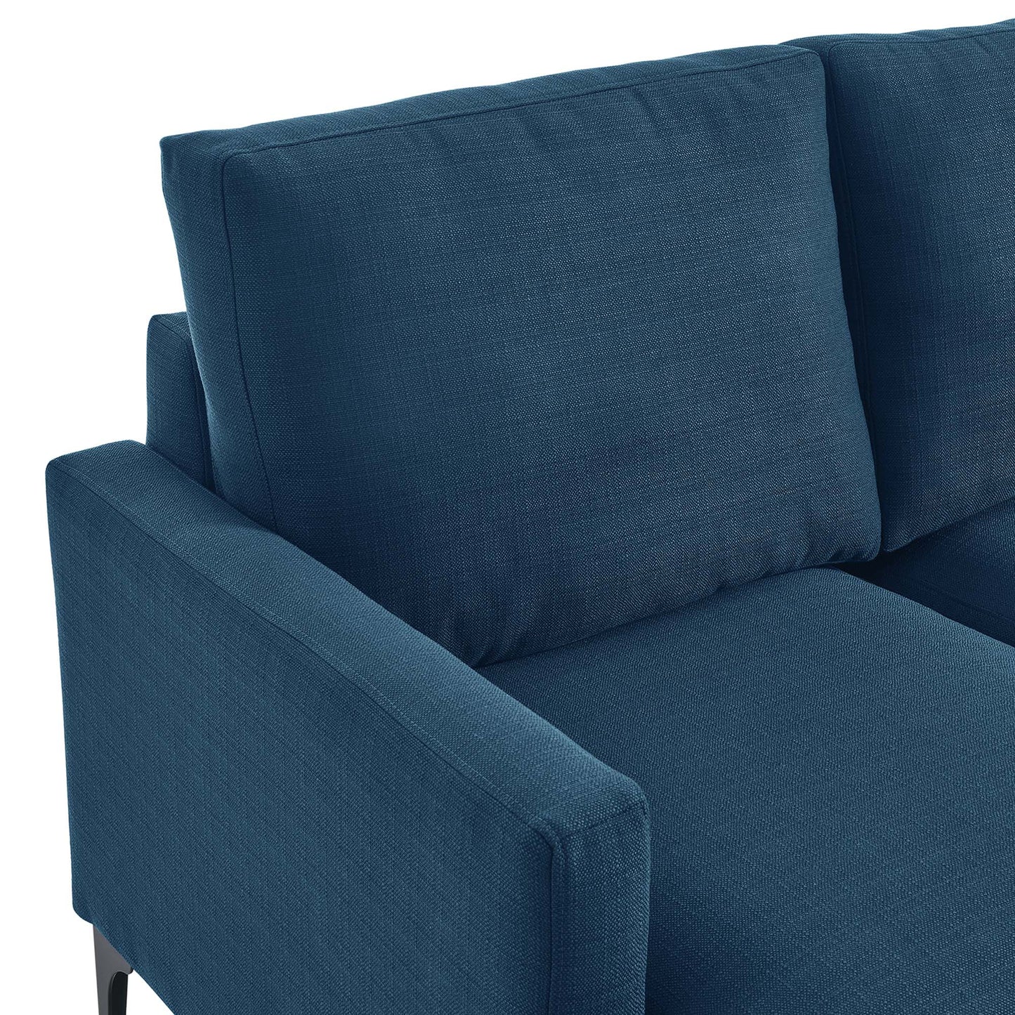 Evermore Right-Facing Upholstered Fabric Sectional Sofa by Furniture for America