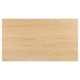 Ronda 63" Rectangle Dining Table in Oak Oak