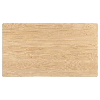 Juxtapose 63" Rectangle Dining Table by Furniture For America