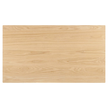 Juxtapose 63" Rectangle Dining Table in Oak Oak