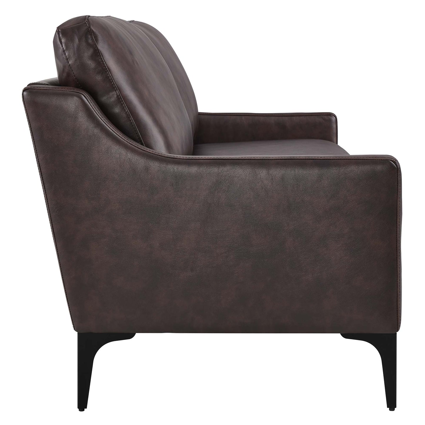 Corland Leather Sofa by Furniture for America