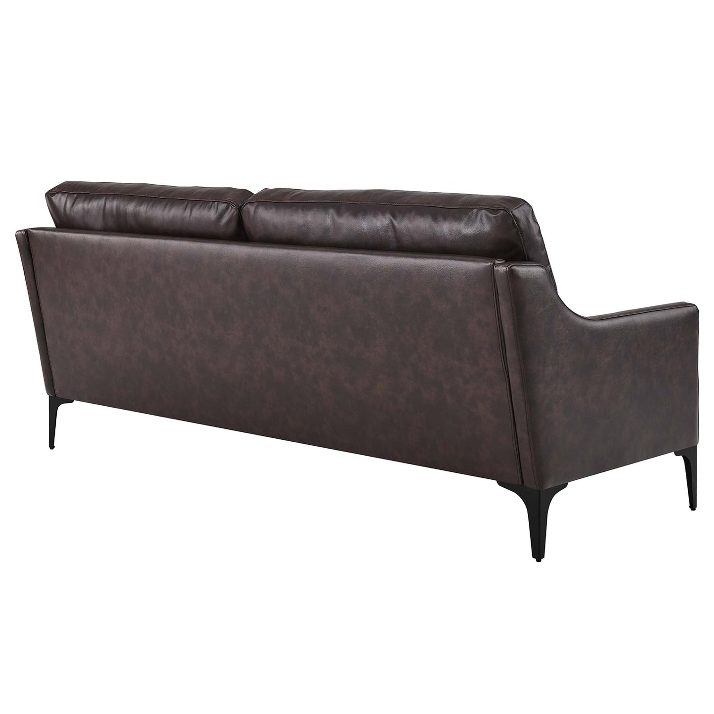 Corland Leather Sofa by Furniture for America