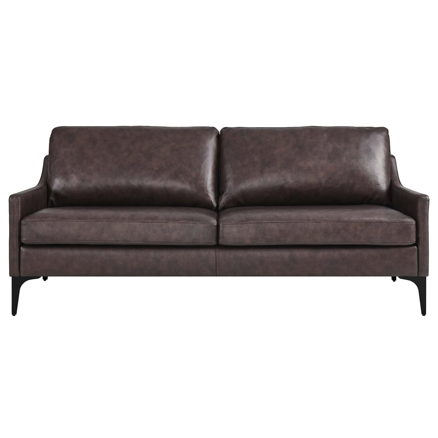 Corland Leather Sofa by Furniture for America