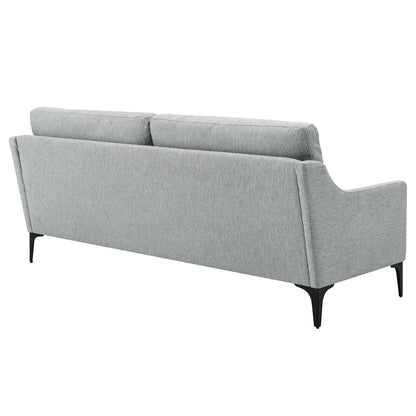 Corland Upholstered Fabric Sofa by Furniture for America