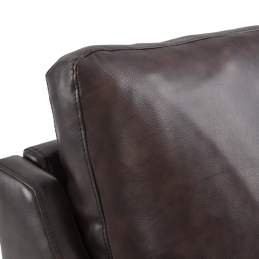 Pergola Leather Armchair in Brown