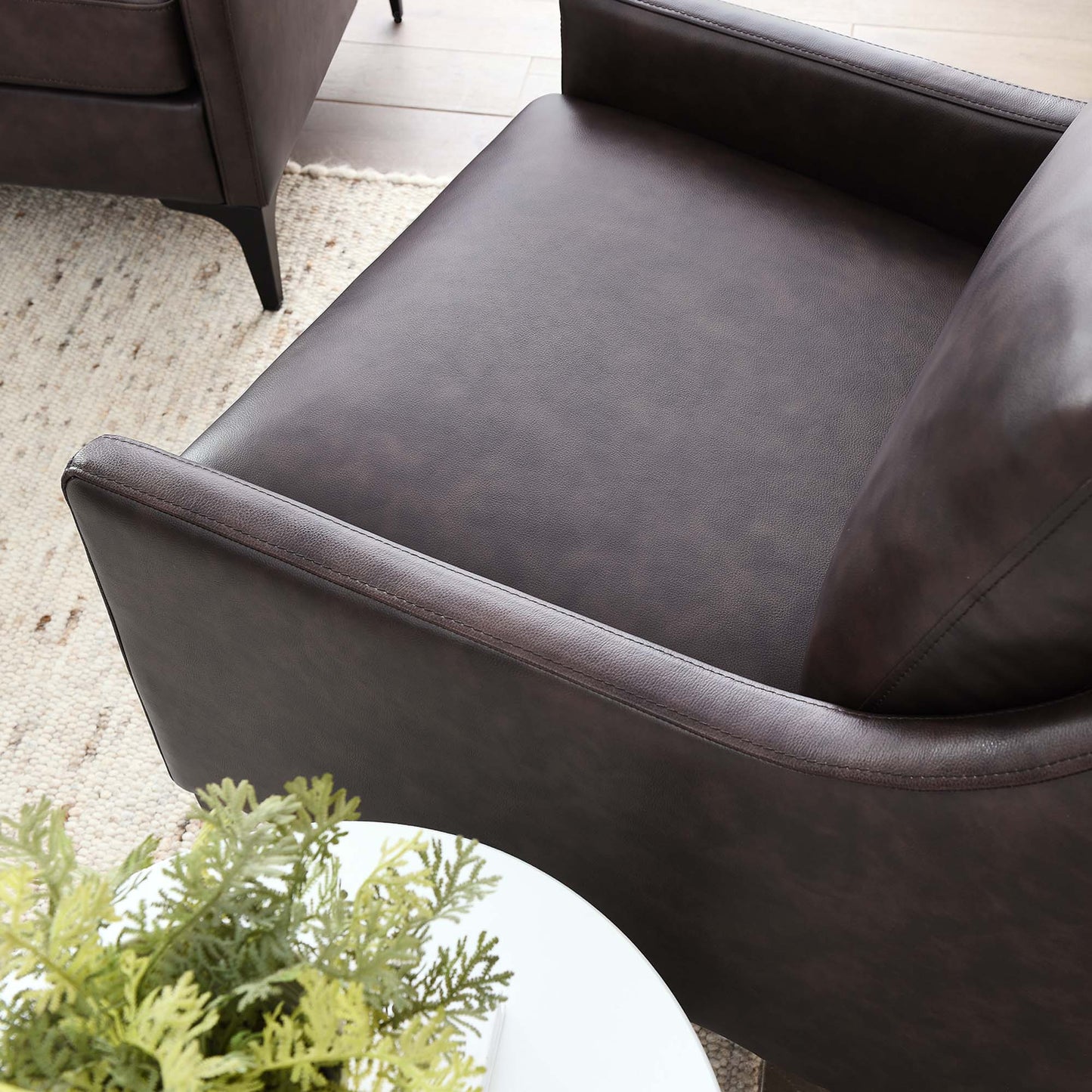 Corland Leather Armchair by Furniture For America