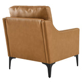 Pergola Leather Armchair in Tan