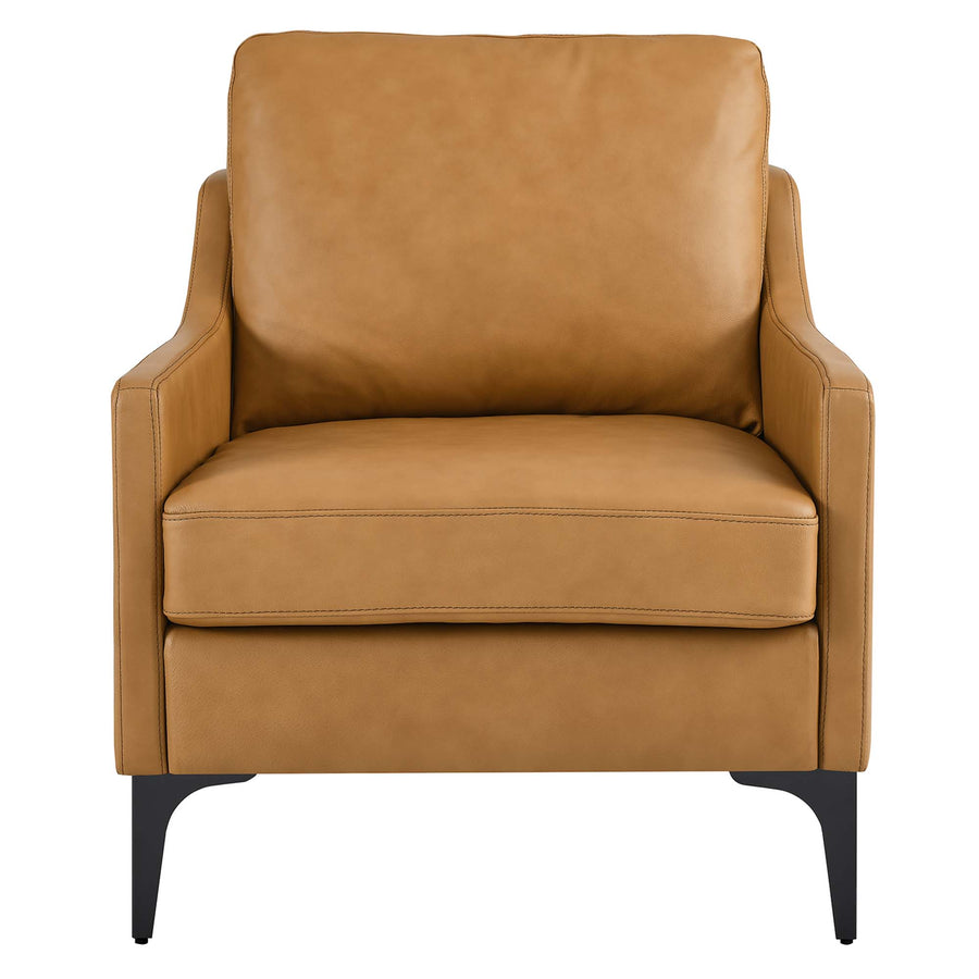 Pergola Leather Armchair in Tan