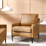Pergola Leather Armchair in Tan