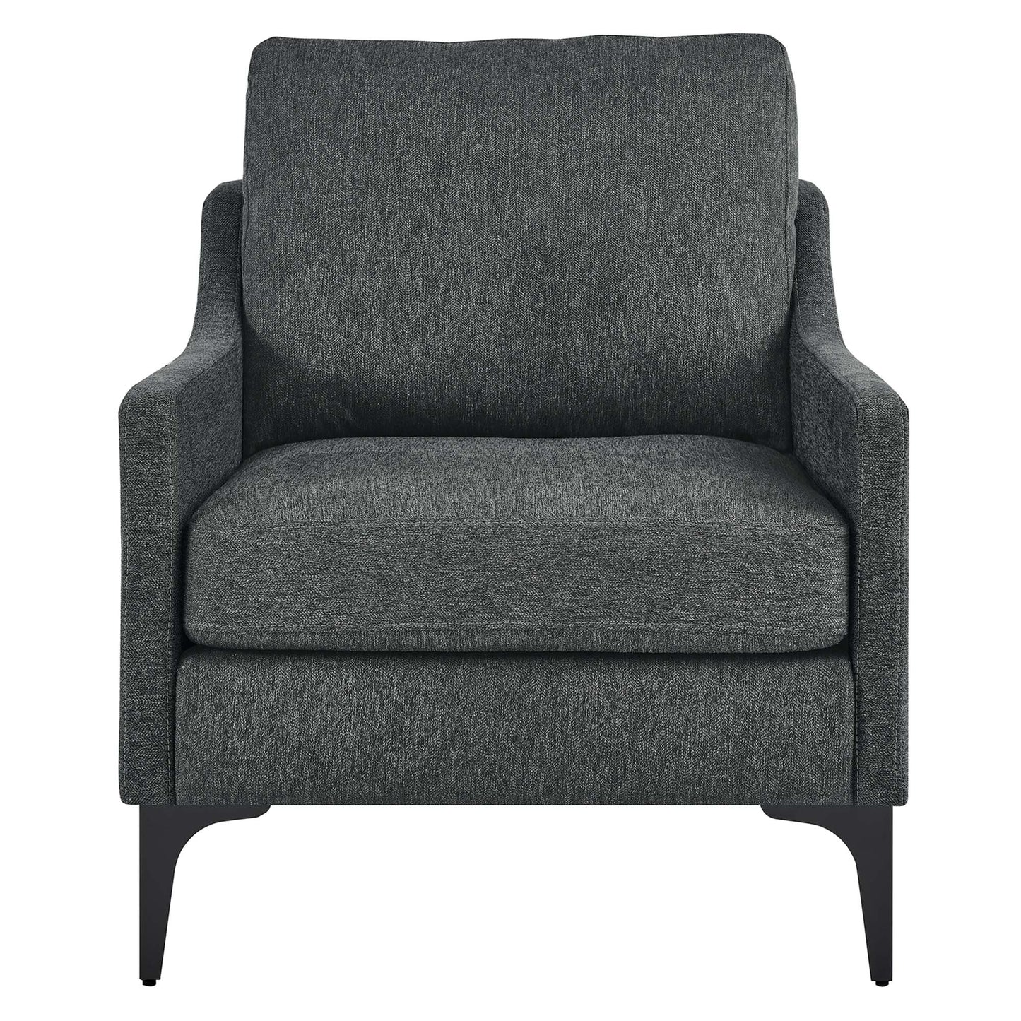 Corland Upholstered Fabric Armchair by Furniture For America