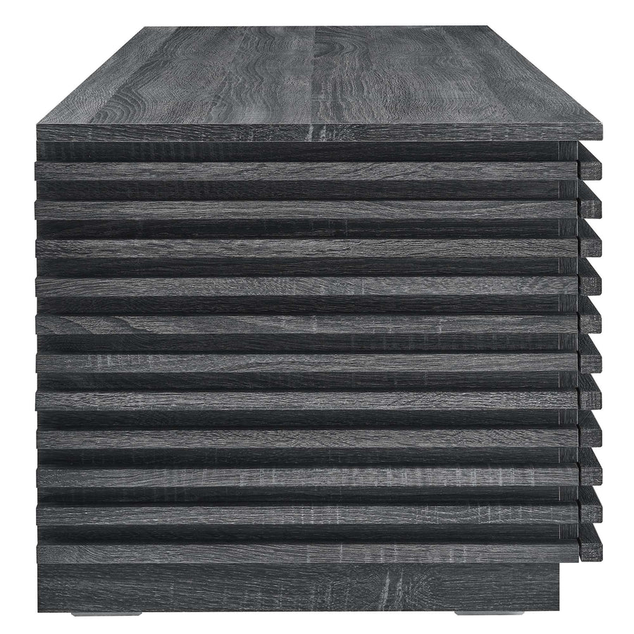 Vera Storage Bench in Charcoal