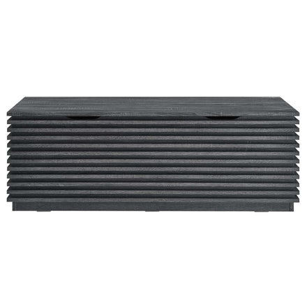 Render Storage Bench in Charcoal